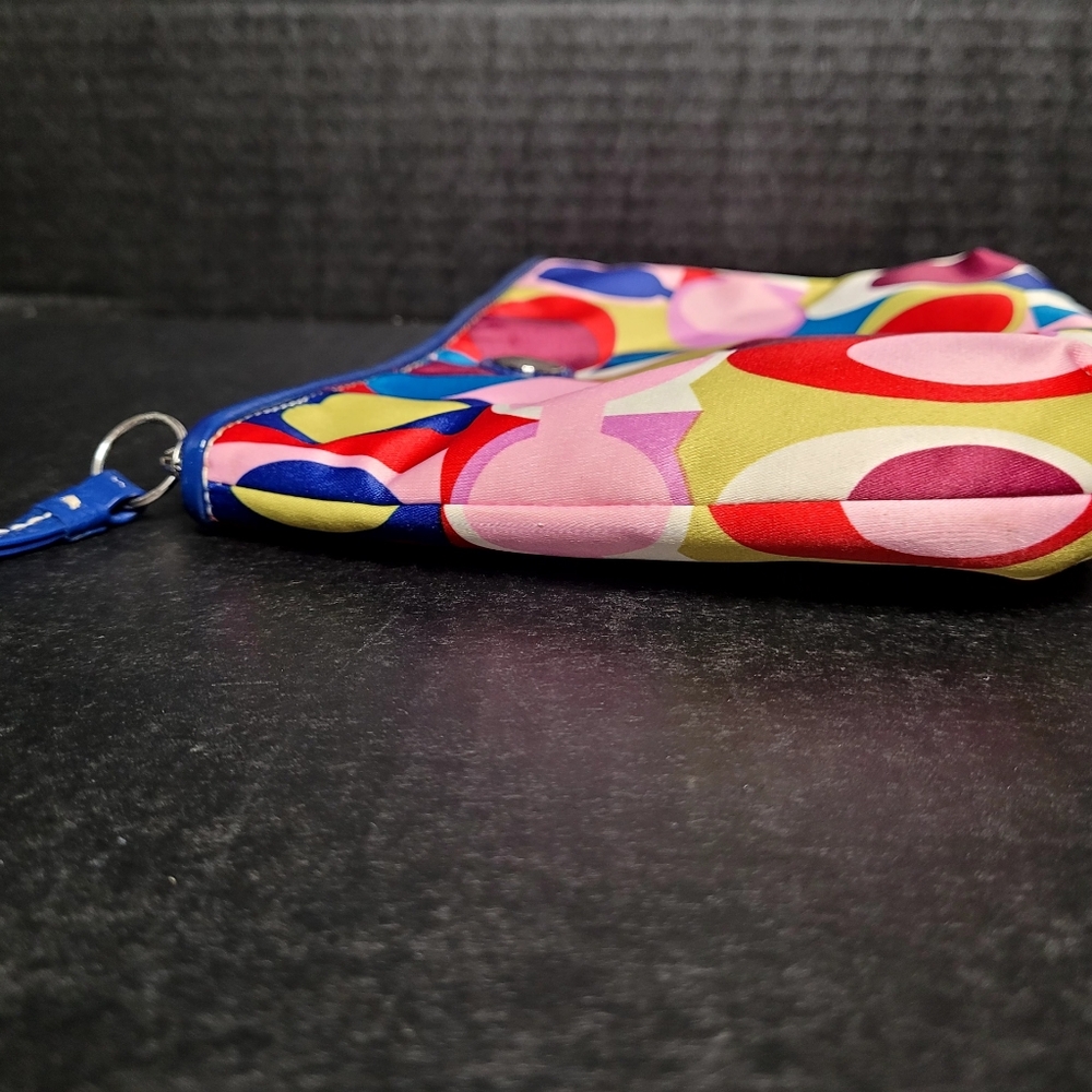 Coach Multicolor Scarf Print Signature C's Cosmet… - image 7